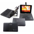 10'' Tablet Leather Case with Keyboard